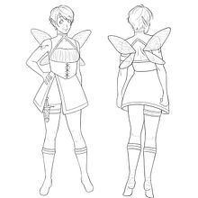 Onyrium - Diseño de personajes Ein Projekt aus dem Bereich Traditionelle Illustration, Design von Figuren, Design von Garderoben, Bildende Künste, Comic, Kreativität, Bleistiftzeichnung, Zeichnung, Digitale Illustration, Concept Art, Artistische Zeichnung, Digitale Zeichnung, Anatomische Zeichnung und Manga von Gris Medina - 14.04.2023