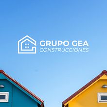 Grupo Gea Construcciones. Un progetto di Design, Br, ing, Br, identit, Design di loghi, Design digitale, Stationer e Design di Mathias Grosso - 14.04.2023