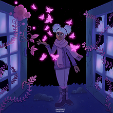 Meu projeto do curso: Ilustração de personagens fantásticos em estilo cartoon . Ilustrație tradițională, Design de caractere, Ilustrație digitală și Desen digital de Euriane Bastos - 04.13.2023