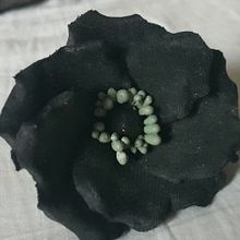 My project for course: Floral Textiles: Make 3D Accessories with Denim. Floral, Plant Design, and Textile Design project by Karoline Ribak - 04.15.2023