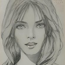 Mon projet du cours : Carnet de portraits : explorez le visage humain . Membuat sketsa, Menggambar, Menggambar Potret, Menggambar Artistik, Dan Buku sketsa proyek oleh Jean WEISE - 04.15.2023