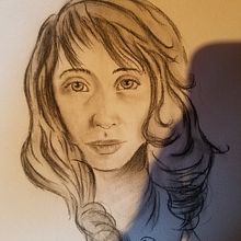 Mon projet du cours : Illustration de personnages de A à Z : visages et silhouettes. Traditional illustration, Character Design, Pencil Drawing, and Drawing project by marie billebeau - 04.15.2023