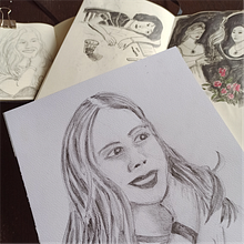 My final project: Drawing faces and bodies for beginners. Traditional illustration, Character Design, Pencil Drawing, and Drawing project by stefan - 04.15.2023