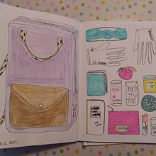Mijn project van de cursus: Geïllustreerd dagboek: een bewuste dagelijkse praktijk. Fine Arts, Sketching, Creativit, Drawing, and Sketchbook project by Liesbeth Vanderschueren - 04.15.2023