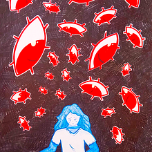 Concepto. Traditional illustration project by Angela Pizarro Navarro - 04.09.2023