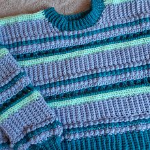 Mi proyecto del curso: Prendas a crochet llenas de color y textura. Un proyecto de Diseño de moda, Tejido, Crochet y Diseño textil de Silvia F. Medina - 16.04.2023