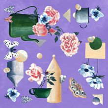 My project for course: Contemporary Print Design: Scale, Color, and Composition. Painting, Pattern Design, Fashion Design, and Gouache Painting project by Lisa Gmeindl - 04.16.2023