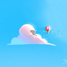 Mongolfiera. Un proyecto de Ilustración tradicional de Fabio Natale - 16.04.2023