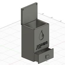 Caja Commander Magic the gathering. 3D, Industrial Design, Product Design, 3D Modeling, and 3D Design project by jiraiya1990 - 04.15.2023