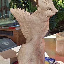 MARTIN BUCKINGHAM'S project for the course: Introduction to Clay Figurative Sculpture. Fine Arts, and Sculpture project by Martin Buckingham - 04.17.2023