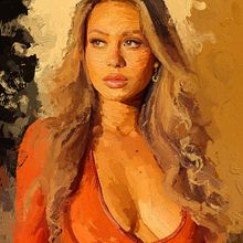 She is Desiree Schlotz - Beginner's Digital Portrait Painting: Step-by-Step Course on Domestika - Project by Rod Lovell. Design, Traditional illustration, Advertising, Pencil Drawing, Drawing, Portrait Drawing, Realistic Drawing, Artistic Drawing, Digital Drawing, Figure Drawing, Colored Pencil Drawing, Portrait Photograph, Portfolio Development, Self-Portrait Photograph, Painting, Watercolor Painting, Acr, lic Painting, Oil Painting, Digital Painting, Gouache Painting, Matte Painting, Decorative Painting, Digital Illustration, Botanical Illustration, Decoration, Interior Decoration, Arts, Crafts, Fine Arts, Br, ing, Identit, Instagram & Instagram Photograph project by Rod Lovell - 04.14.2023