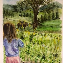 My project for course: Natural Landscapes in Watercolor. Un proyecto de Bellas Artes, Pintura y Pintura a la acuarela de lauramac_88 - 17.04.2023