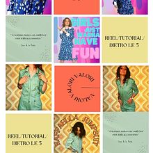 Il mio progetto del corso: Organizzazione del feed di Instagram con Canva. Graphic Design, Marketing, Social Media, Instagram, and Digital Design project by Khewhedinoh Marchi - 04.17.2023