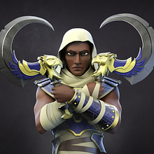 The medjay . 3D, 3D Modeling, and 3D Character Design project by Pablo Elias - 04.17.2023