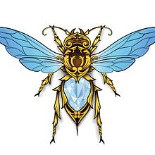 My project for course: Artistic Tattoo Design with Golden Effects in Procreate. Traditional illustration, Digital Illustration, and Tattoo Design project by Drystan Quiner - 04.18.2023