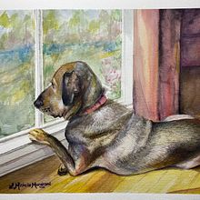 My project for course: Experimental Watercolor Techniques for Beginners . % Michelle Murakami tarafından hazırlanan Geleneksel illüstras, on, Güzel sanatlar, Sulubo, a Resim, Doğalcı İllüstras, Ve on projesi - 04.18.2023