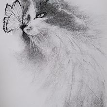 My project for course: Expressive Drawing with Charcoal. Fine Arts, Drawing, Portrait Drawing, and Naturalistic Illustration project by Serene - 04.17.2023
