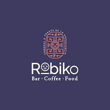 Cafetería Robiko. Un projet de Br, ing et identité, Création de logos , et Design graphique de Renny Sadíd Rivero - 18.04.2023
