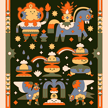 Día Libre. Design, Traditional illustration, and Fine Arts project by Profe - 04.18.2023