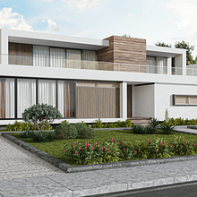 Casa - Miami. Architecture, Design, and 3D Modeling project by Miguel Angel Guerrero Romero - 06.06.2021