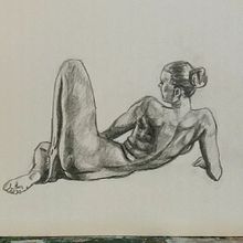 Meu projeto do curso: Desenho do corpo humano em movimento. Un progetto di Belle arti, Bozzetti, Disegno a matita, Disegno e Disegno realistico di Danilo Campos - 19.09.2022