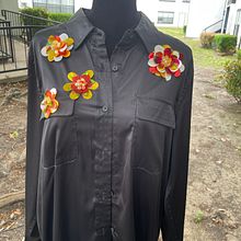 Mi proyecto del curso: Bordado de moda con pedrería: crea composiciones y plantillas replicables. Fashion Design, Embroider, and Textile Design project by Anabel Atilano Arias - 04.18.2023
