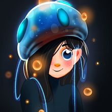 Squid girl. Un proyecto de Ilustración tradicional, Diseño y Diseño de personajes de Andrzej Knop - 03.03.2022
