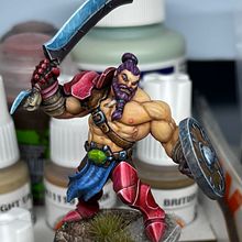Mi proyecto del curso: Introducción a la pintura de miniaturas. Un proyecto de Artesanía, Bellas Artes, Escultura y Pintura decorativa de luismi_maldonado_1 - 19.04.2023