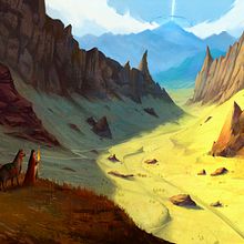 The path. Un progetto di Illustrazione tradizionale, Arte concettuale e Pittura digitale di Joaquín Ponce Vives - 20.04.2023