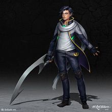 Dante - Male Diana (LoL). Un progetto di Illustrazione tradizionale, Arte concettuale, Pittura digitale e Character design di Joaquín Ponce Vives - 20.04.2023