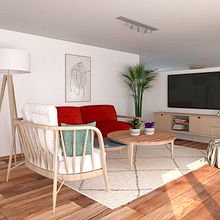 Render Proyecto Carlos Pellegrini. Un progetto di Design, Architettura d'interni, Interior design, Interior Design e Interior Design di Martina Corti Maderna - 20.04.2023