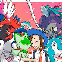 My Pokémon Scarlet Team. Un proyecto de Ilustración tradicional, Diseño y Diseño de personajes de Matheus Vitor Rodrigues Silverio - 20.04.2023