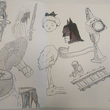 My project for course: Drawing from Observation for Beginners. Sketching, Pencil Drawing, Drawing, Sketchbook & Ink Illustration project by amjadjudeh - 04.20.2023