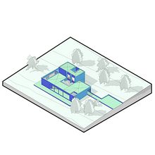 CASA 2CC . % Miguel Angel Rozo Villamizar tarafından hazırlanan Geleneksel illüstras, on, Mimarlık, 3D, Ve Grafik Tasarım projesi - 04.20.2023