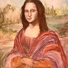 82/100 Heads Challenge. Un progetto di Pittura ad acquerello e Bozzetti di Heather - 21.04.2023
