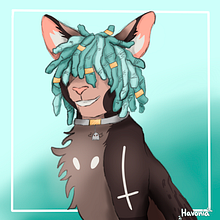 Noodles | Commission. Un progetto di Illustrazione tradizionale, Disegno di ritratti, Illustrazione digitale, Disegno digitale e Character design di Havonia - 21.04.2023