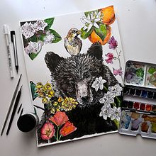 My project for course: Daily Sketching for Creative Inspiration. Projekt z dziedziny Trad, c, jna ilustracja, Sketching, Kreat, wność,  R, sunek i Sketchbook użytkownika Brittny - 19.04.2023