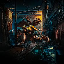 The Alley. Een project van Fotografie, Fotografische postproductie y  Creativiteit van Sergio Instanto - 21.04.2023