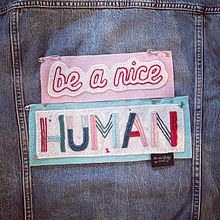 My project for course: Lettering for Embroidered Patches: Make a Wearable Statement. Embroider, Sewing, DIY, Upc, cling, and Textile Design project by Emie Yourd - 04.22.2023