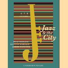 Jazz and the city. Un projet de Design , Design graphique , et Conception d'affiches de Felice Tulimieri - 10.12.2022