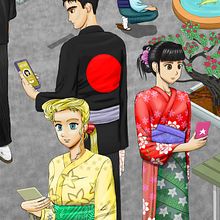 Prática de mangá durante a pandemia. Un proyecto de Ilustración tradicional de Bruno Kim - 22.04.2023
