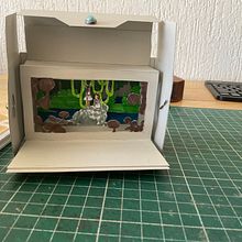 Mi proyecto del curso: Papercut: crea escenas de papel con profundidad. Traditional illustration, Arts, Crafts, Paper Craft, Stor, telling, Bookbinding, Children's Illustration, and DIY project by Selah Hernández Reyes - 04.22.2023