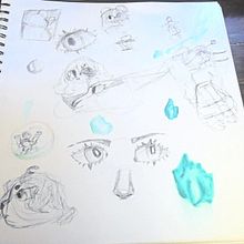 sketchbook spread ovo. Un proyecto de Ilustración tradicional de Snowberry Icesilk - 23.04.2023