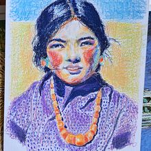 My project for course: Expressive Figure Drawing: Explore Lines, Shapes and Colors. Fine Arts, Pencil Drawing, Drawing, Portrait Drawing, Realistic Drawing, Figure Drawing, and Gouache Painting project by Daniela Dumitru - 04.23.2023