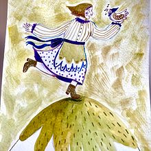 My project for course: Creative Sketchbooking: Explore and Play with Illustration. Un proyecto de Creatividad, Dibujo, Pintura a la acuarela, Sketchbook, Ilustración con tinta y Dibujo con lápices de colores de Ellen - 23.04.2023