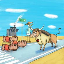 Mi proyecto del curso: Ilustración de animales con personalidades humanas. Traditional illustration, Character Design, Drawing, and Digital Illustration project by Luis Alejandro Robayo León - 04.23.2023