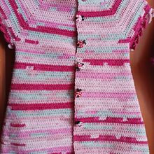 Mi proyecto del curso: Top-down: prendas a crochet de una sola pieza. Fashion Design, Fiber Arts, DIY, Crochet, and Textile Design project by María Cabrera Santana - 04.23.2023