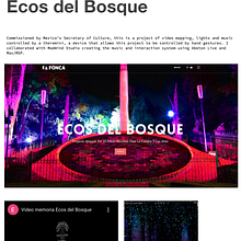 Ecos del Bosque. Projekt z dziedziny Produkcja audiowizualna,  Muz, ka, Produkcja muz, czna i  Sound design użytkownika Joaquin Jimenez-Sauma - 24.04.2023