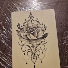 Mon projet du cours : Tatouage pour débutants. Tattoo Design project by Vanessa - 04.24.2023