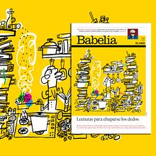 BABELIA (El País) / Portada. Traditional illustration project by Del Hambre - 04.24.2023